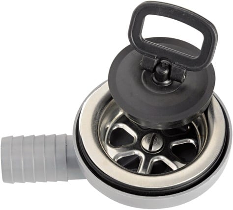 Osculati Wasbak afvoer haaks 25mm