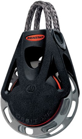 Ronstan Orbit Serie 40 enkelschijfsblok met automatische ratel