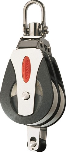 Ronstan AP-serie 50 dubbelschijfsblok met hondsvot