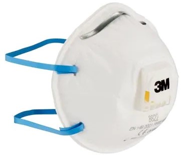 3M Stofmasker FFP2 met ventiel 8822