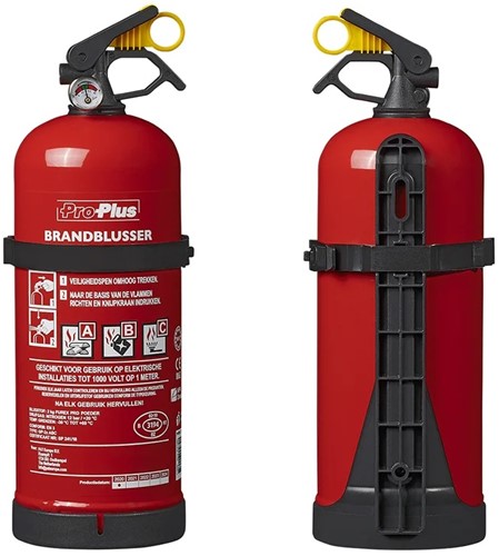 ProPlus Brandblusser 2kg ABC poeder NL + manometer-3