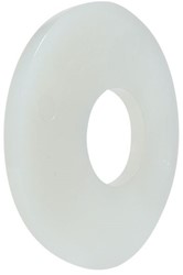 Kunststof Sluitring - PA DIN 9021 - M20 60 x 4,0 x 22 - Naturel