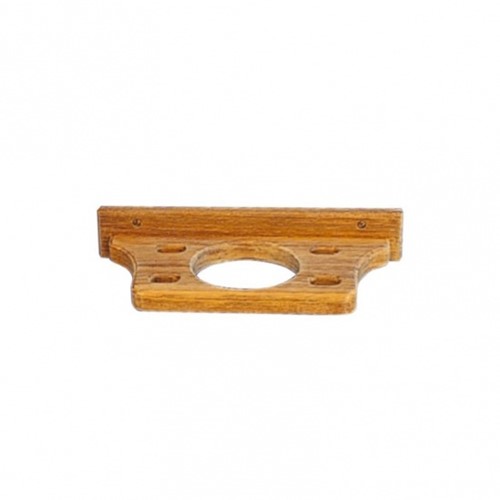 Teak Tandenborstel/Glashouder - 12 x 9,5 cm