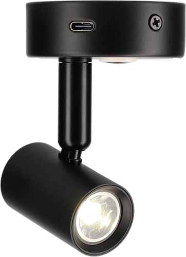 Felino leeslamp - Zwart - USB-C - touchdim