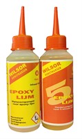 Wilsor 2K Epoxylijm - transparant - 200ml (2x100ml)
