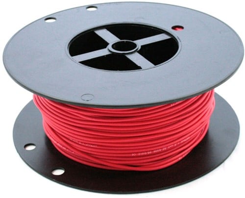 Montage kabel PVC rood 4.0 mm2