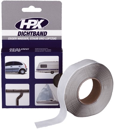 HPX Sealingtape butyl - grijs - butylband - 20mm x 3m