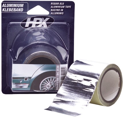 HPX Aluminium tape - tot 120 graden - 50mmx5m