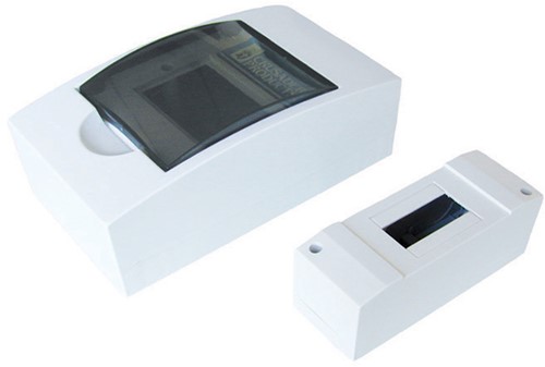Haba zekeringkast 2-module unit