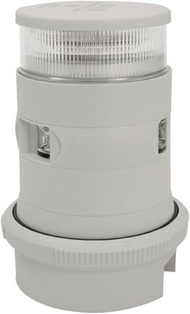 Aqua Signal AS34 Driekleur/Ankerlamp - wit- LED Navigatieverlichting