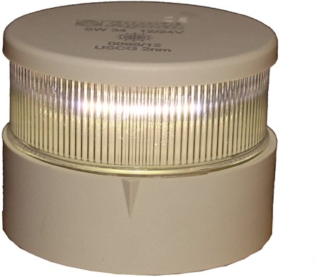 Aqua Signal AS34 Led Ankerlamp - wit- LED Navigatieverlichting