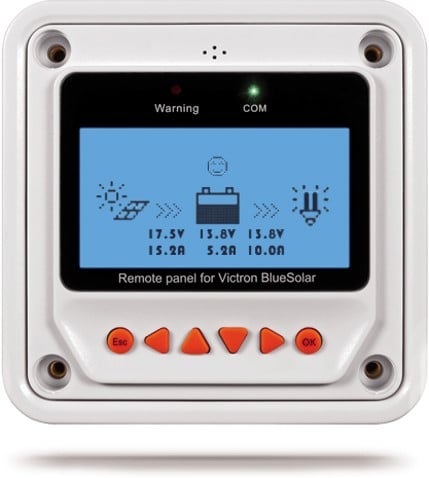 Victron Remote display Blue Solar PWM Pro