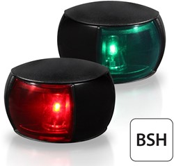 Hella NaviLED compact set boordlichten BB / SB - 2NM - zwart