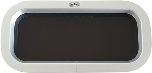 Gebo patrijspoort vast - 375 x 175 mm