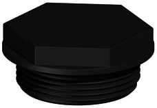 TruDesign Plug - 1 ½ - Zwart