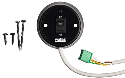 Wallas externe bediening voor Wallas 1300 kachel