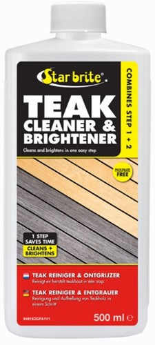 StarBrite Teak Reiniger en herstel - 0.5 Liter