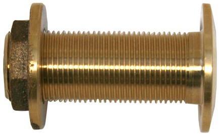 Huiddoorvoer 3/8 messing