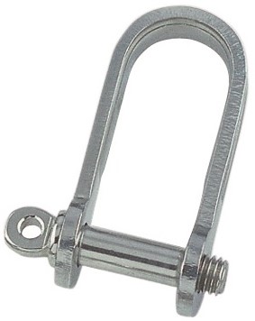 Boat Vision  Platte sluiting lang 5 mm. BL 1.100 Kg./A4-316