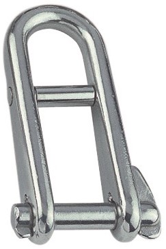 Boat Vision RVS A4 sleutelsluiting met brug - 5 x 13 x 40 mm - breeklast 954 kg