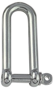 Boat Vision RVS D-sluiting lang - 4 mm