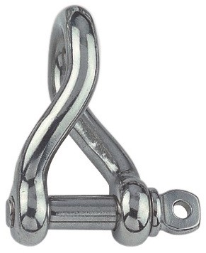 Boat Vision RVS A4 gedraaide sluiting - 4 x 8 x 23 mm - breeklast 650 kg