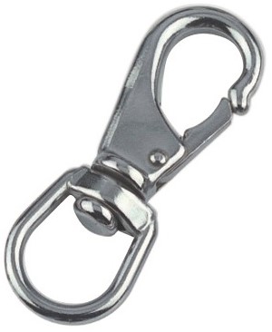 Boat Vision RVS A4 klephaak met warteloog - 99,5 x 21 x 12 mm