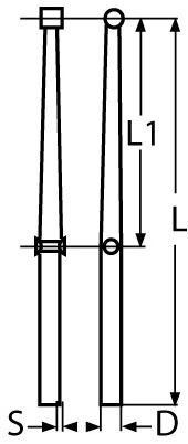 Boat Vision Scepter ›25 x 740 mm. A4/316-3