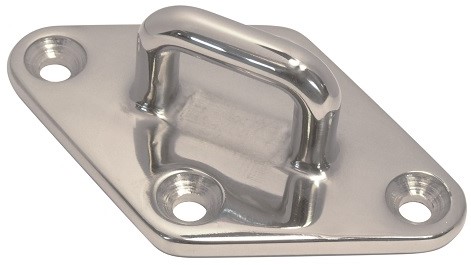 Boat Vision  Dekoog ruitvormige grondplaat 100 x 62 x 34 mm./A4-316