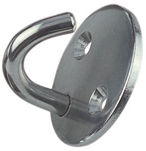 Boat Vision  Spinnakerschoot geleidehaak A33 x B  8 mm. x C/LK4.2  BL 200 Kg.