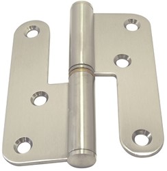 Boat Vision Paumelle rechts L100 x B80 x 3.0 mm./A4-316