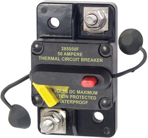 Blue Sea opbouw automaat 50A - circuit breaker - automatische zekering
