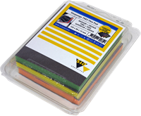 SiaSponge 7983 Flex Pad 98x120mm - 1x Medium, 1x Fine en  1x S-Fine