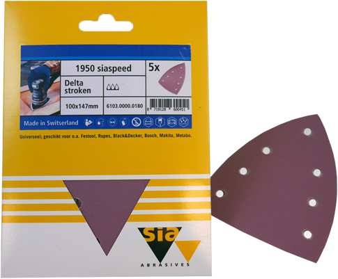 Siaspeed 1950 Delta - 100x147mm - per 5 stuks - in diverse groftes
