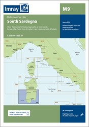 Imray kaart - M9 South Sardegna