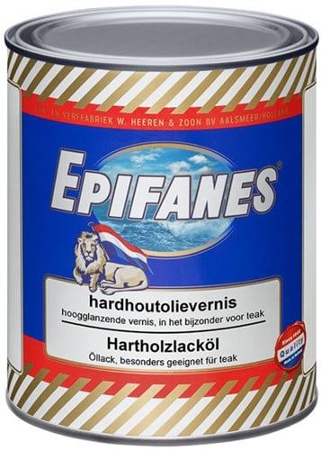 Epifanes Hardhoutolie vernis - 0.5 Liter