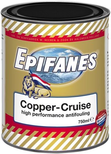 Epifanes Copper-Cruise Antifouling - Licht Blauw - 0.75 Liter - Zelfslijpend