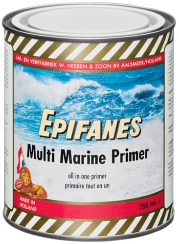 Epifanes multi primer - wit - 0.75 liter