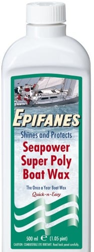 Seapower Super Poly Boat Wax - 0.5 liter