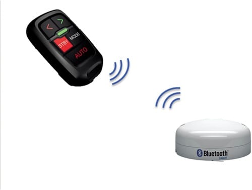 Simrad WR10 Autopilot remote and base station.