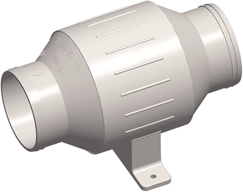 AAA Turbo in-line blower - 12V - 76.2 mm