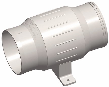AAA Turbo in-line blower - 12V - 101.2 mm