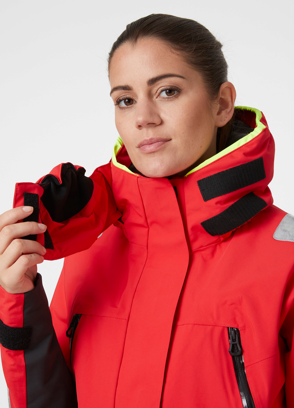 meester uitlaat wijsvinger Helly Hansen 34257 Dames Skagen Offshore Jacket 222 Alert Red S George  Kniest