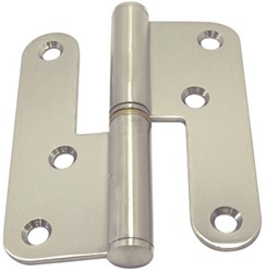 Boat Vision Paumelle links L100 x B80 x 3.0 mm./A4-316