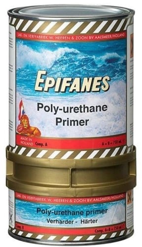 Epifanes Poly-urethane Primer - Grijs - 0,75 Liter