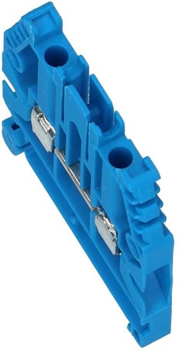 Cabur rijgklem montageklem CBC - 2.5 mm² - blauw