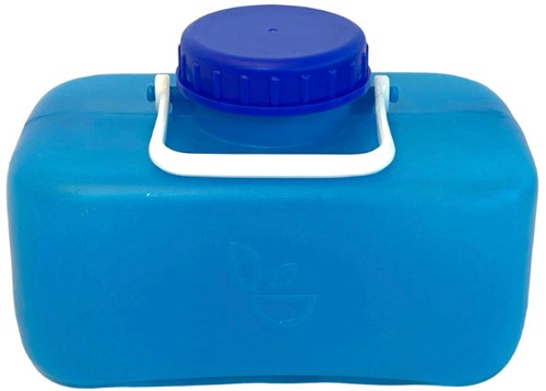 Trelino Urine container 5 liter - blauw