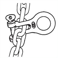 KONG Chain Gripper 5–8 mm - Kettingklem voor ankerketting - Duivelsklauw -3