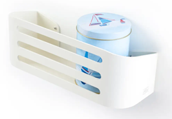 ARC ALU Opbergrek - Wit - 25,5 cm - gepoedercoat