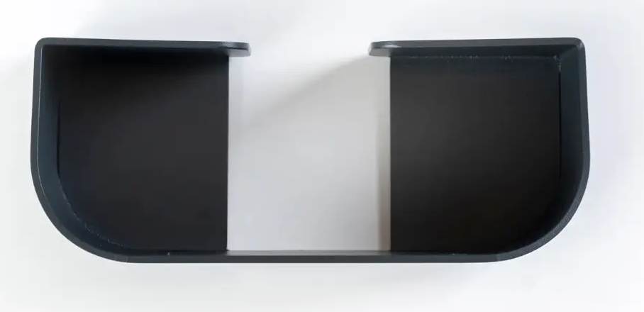 Premium Accuhouder Voor VW T4 T5 T6 T6.1 – Zwart, Poedergecoat, Onder Passagiersstoel, Voor AGM/lood/lithium, Incl. Montagemateriaal